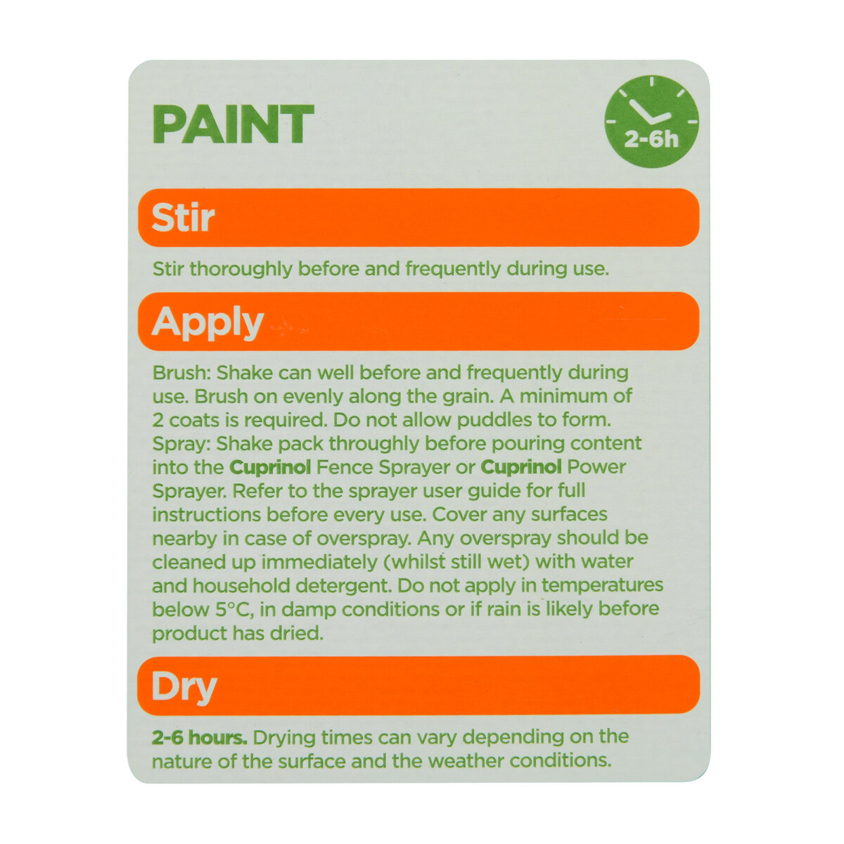 Cuprinol UV Guard Decking Oil Panel 2