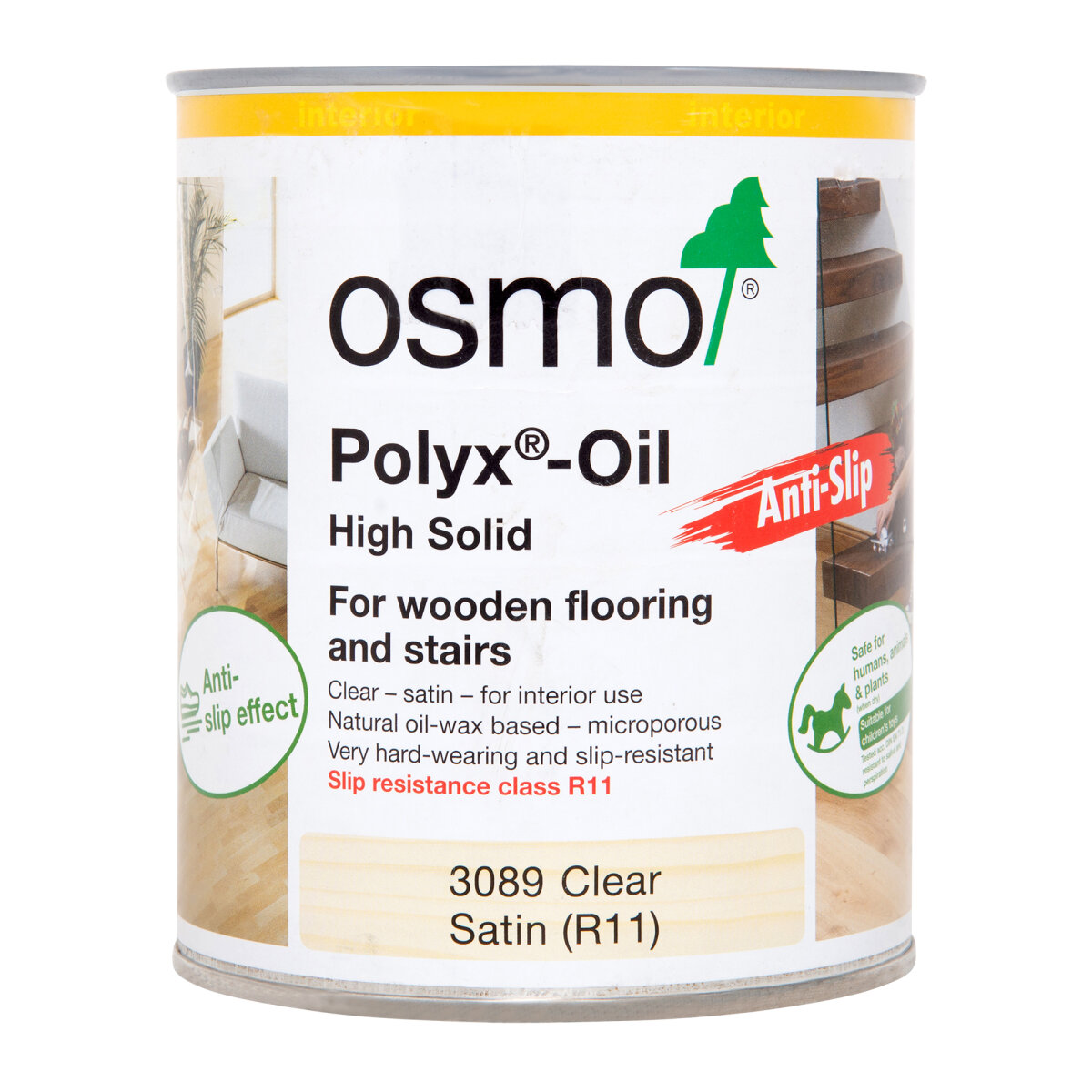 Polyx-Oil Anti-Slip Satin 3089 Clear