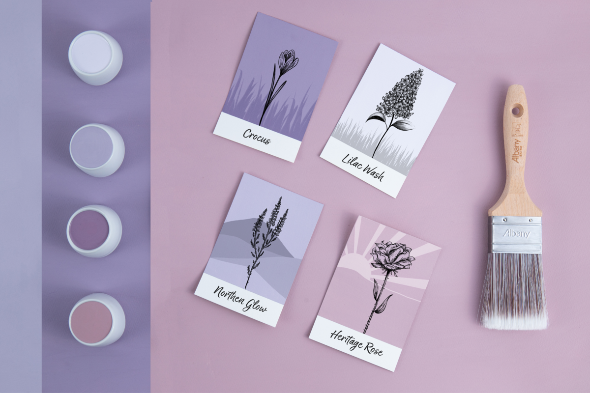 Purple Paint Colours