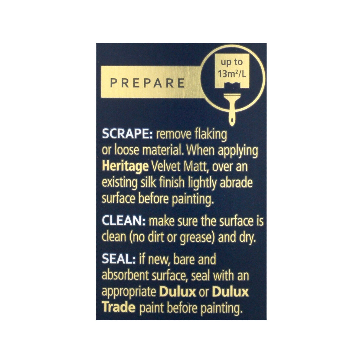 Dulux Heritage Panel 2 2.5L