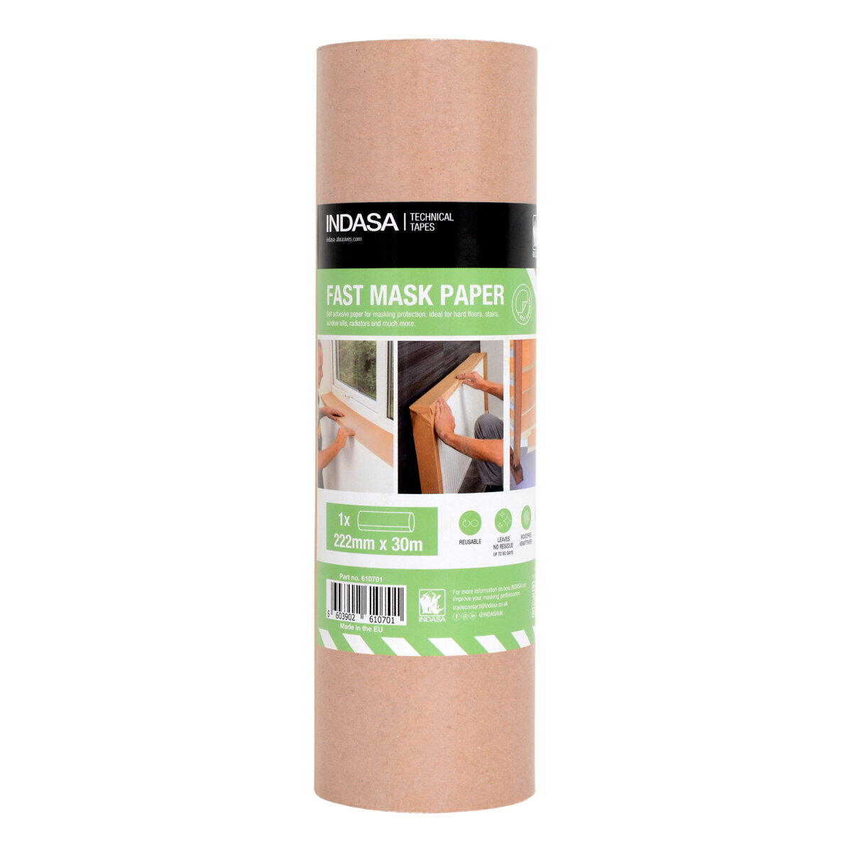 Fast Mask Self Adhesive Paper Roll