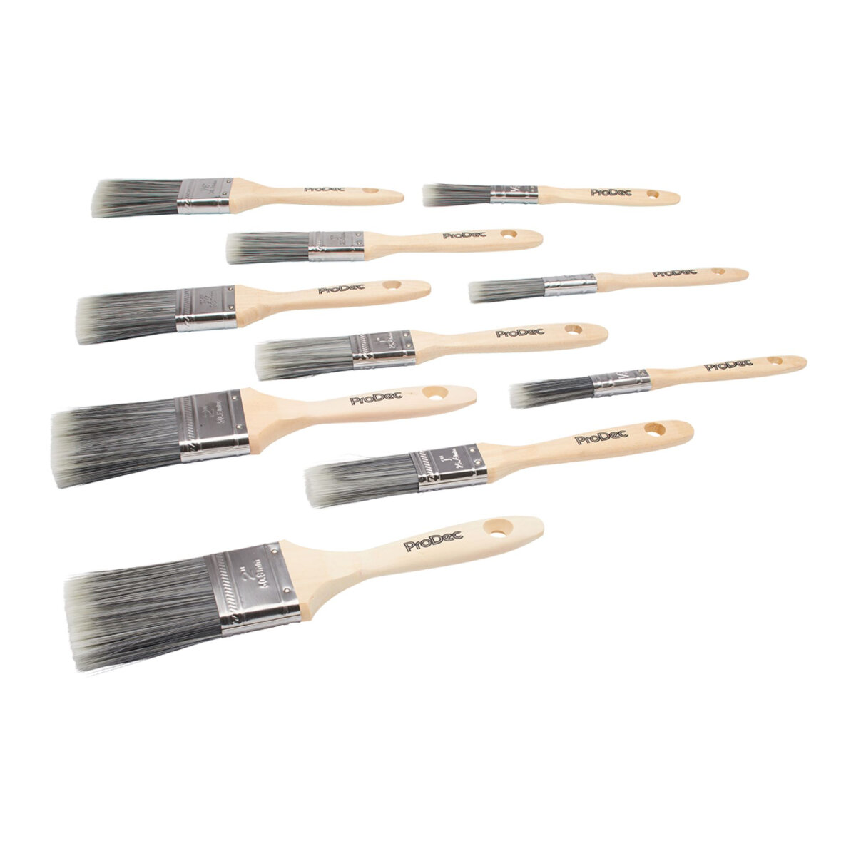 Synthetic Brush Set (Pack of 10)