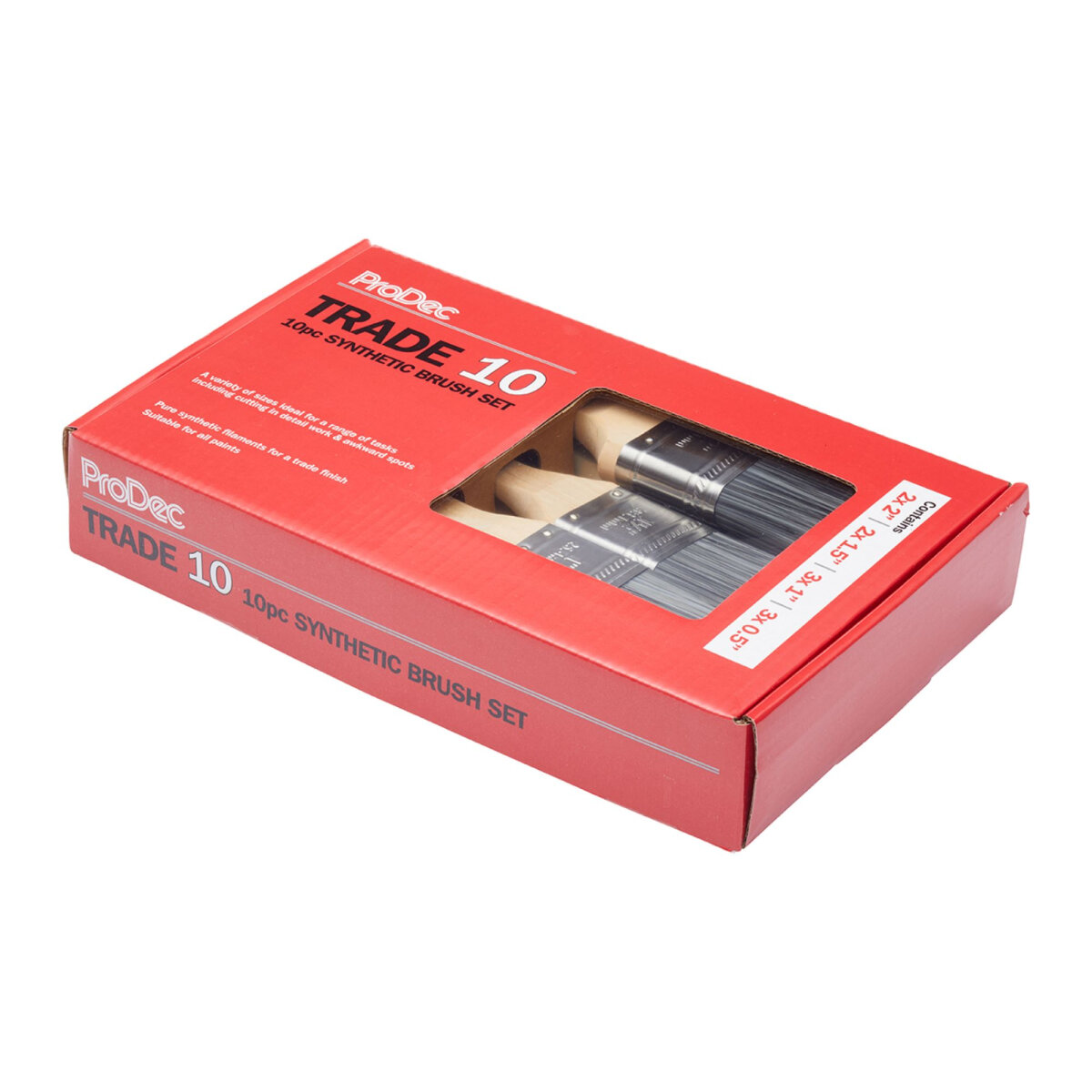 Synthetic Brush Set (Pack of 10)