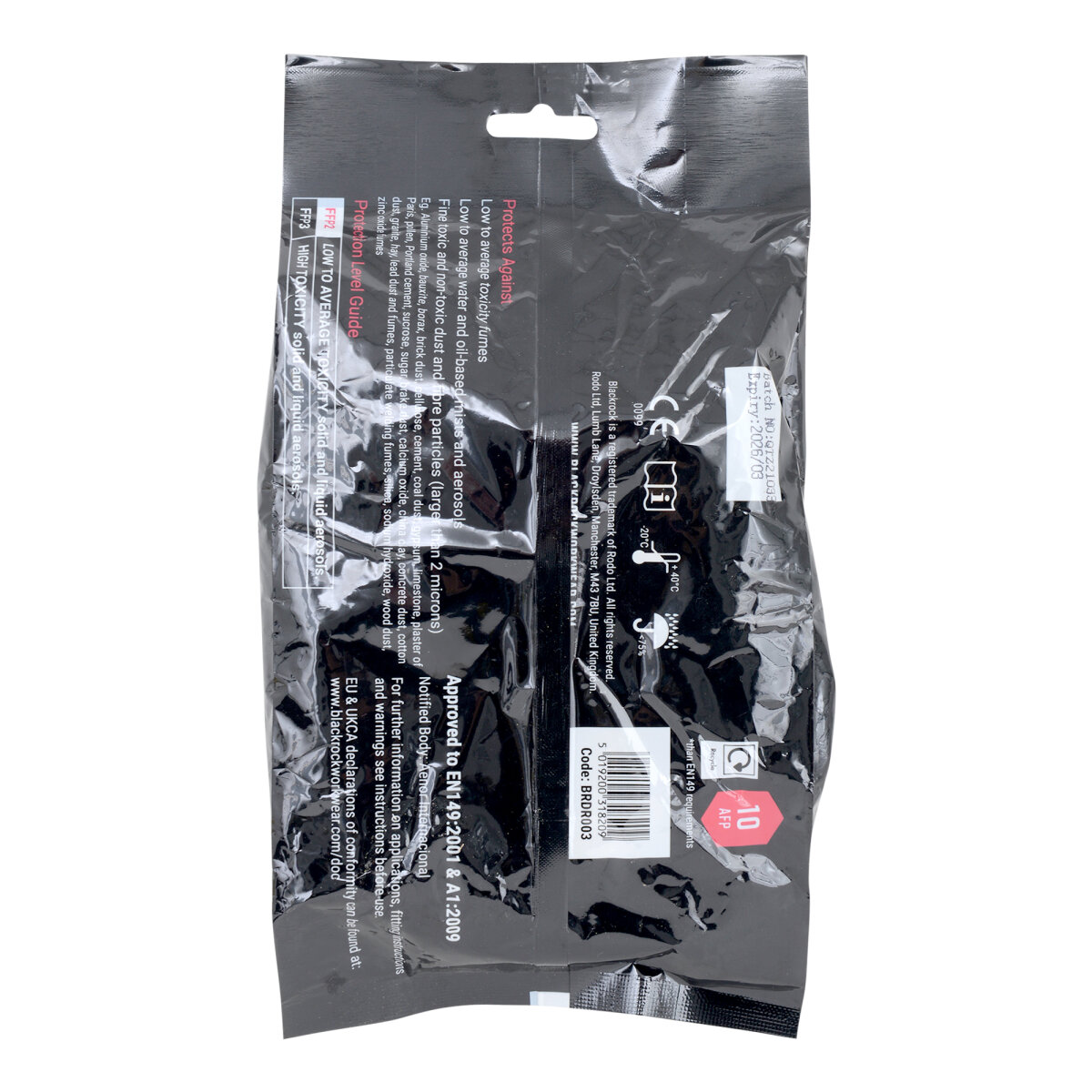 FFP2 Moulded Valve Respirator (NL05071015)