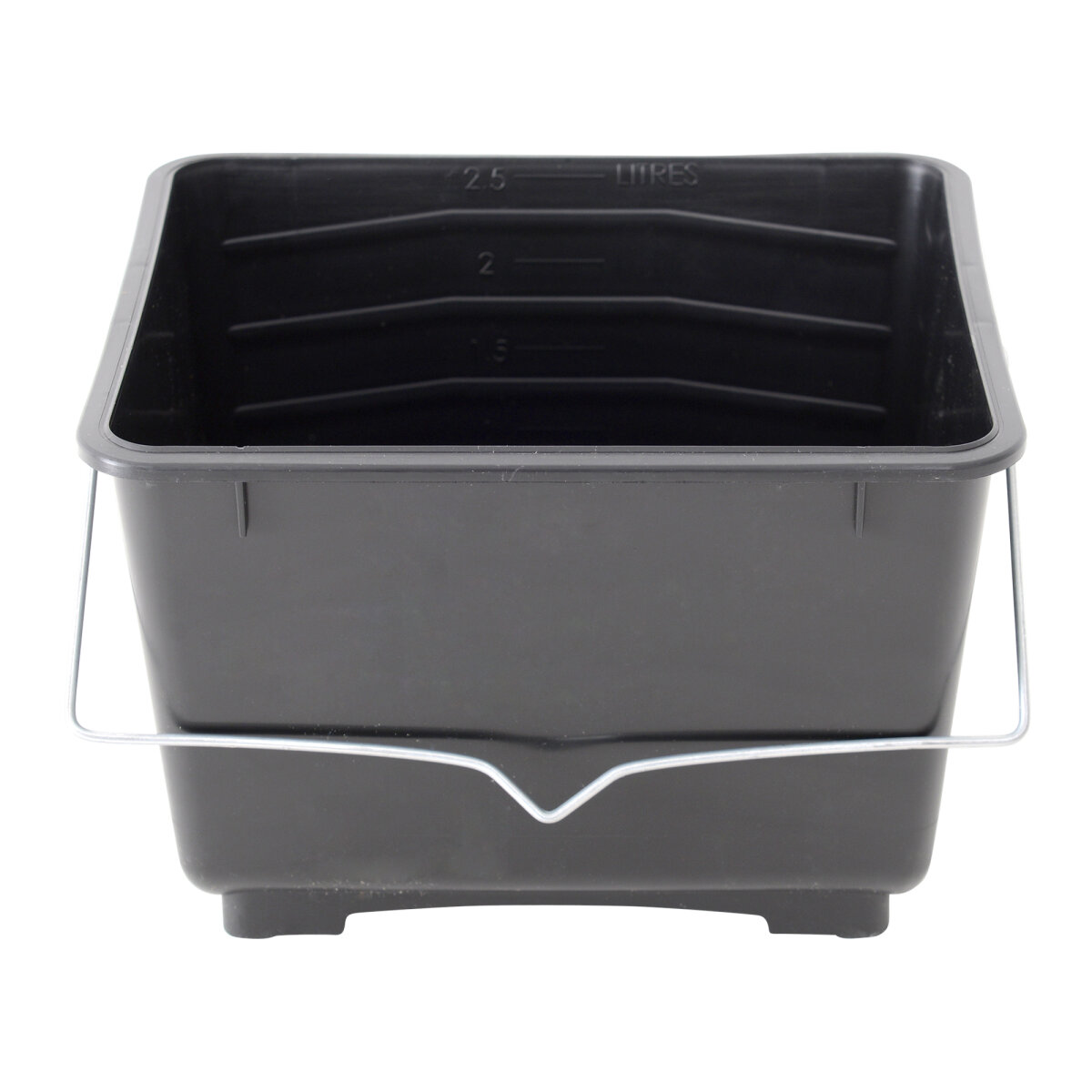 Mini Black Plastic Scuttle (JN603805)