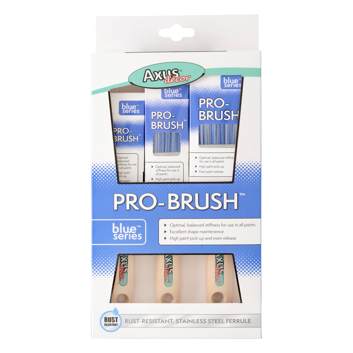 Decor Pro-Brush Set 3 Piece (Blue) (JL025010)