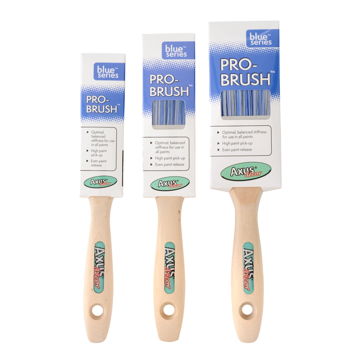 Decor Pro-Brush Set 3 Piece (Blue) (JL025010)