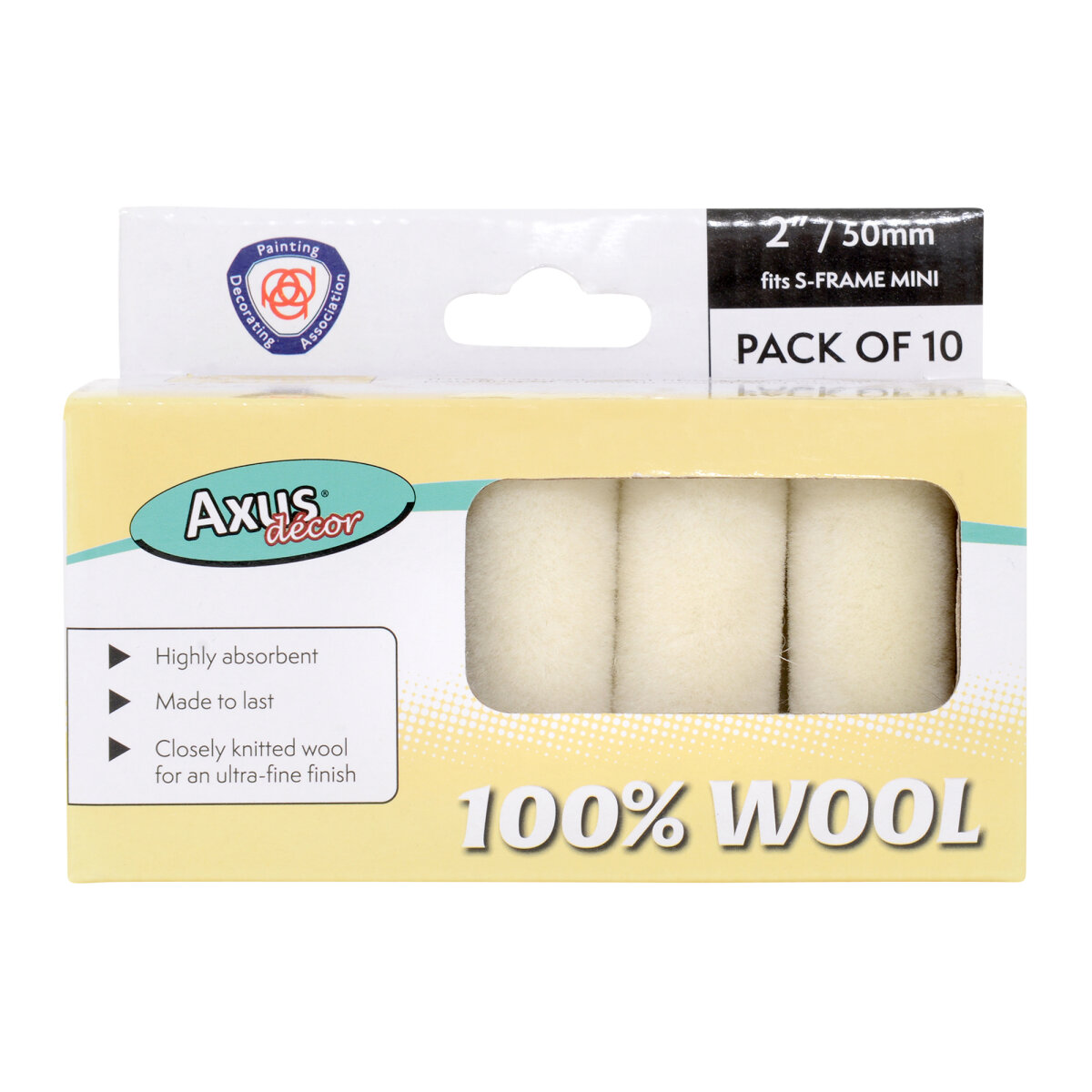 100% Wool Mini Sleeves Pk10 (Blonde) (JT05781305)