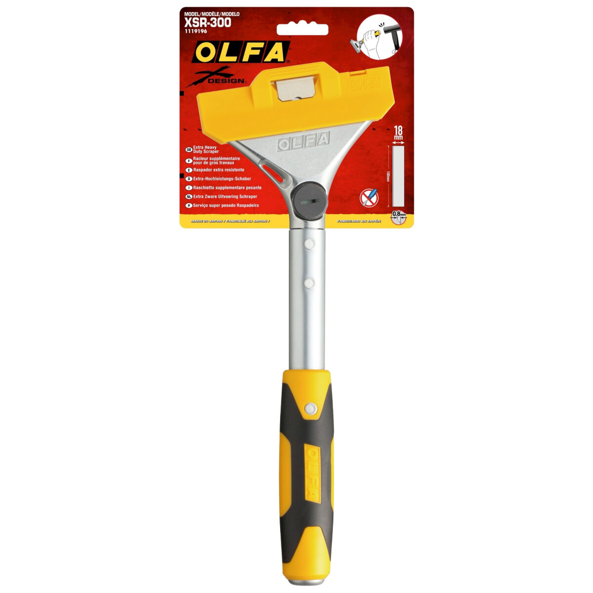 X-Design Heavy Duty Scraper 300mm (LE4804705)