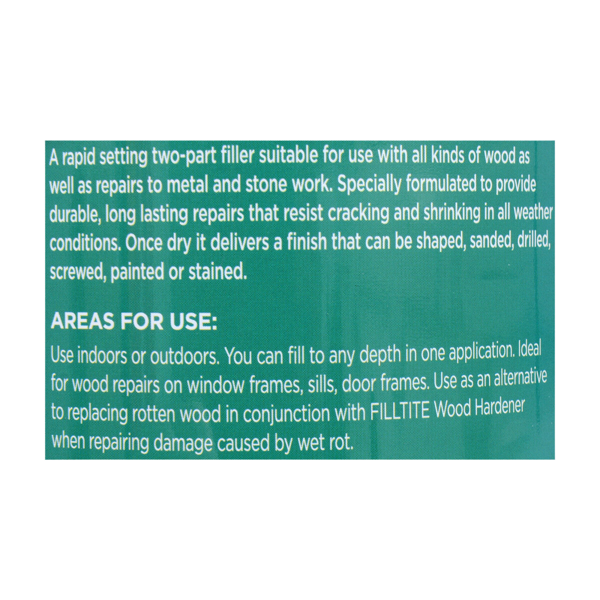 2 Part Wood Filler Natural (NC321010N)