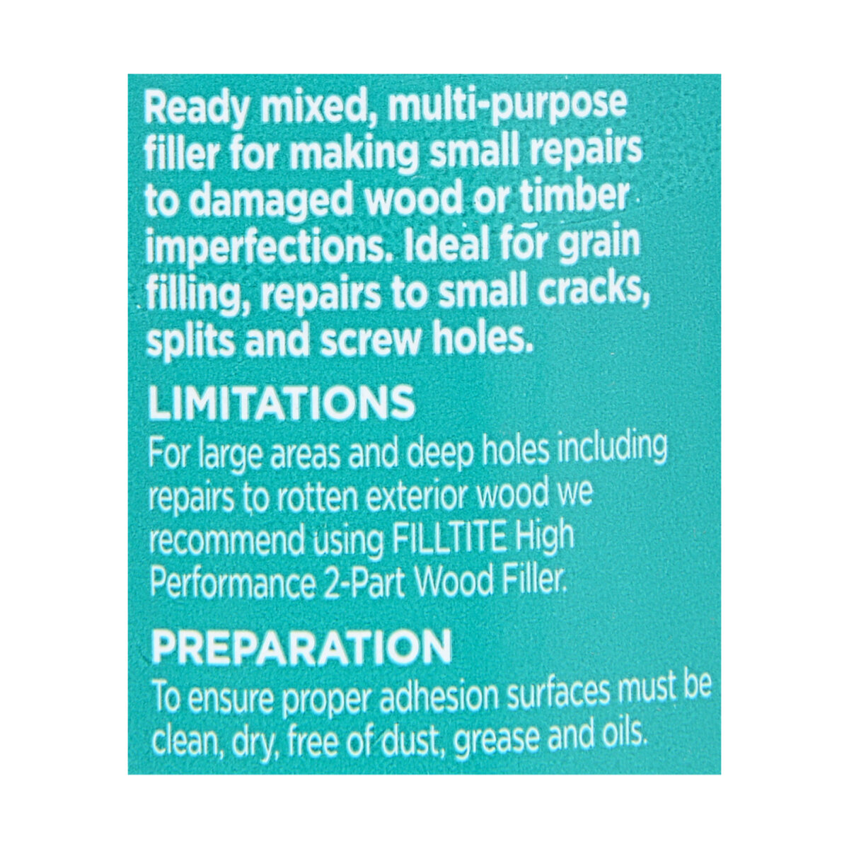 Ready to Use Wood Filler White (NC330920Q)