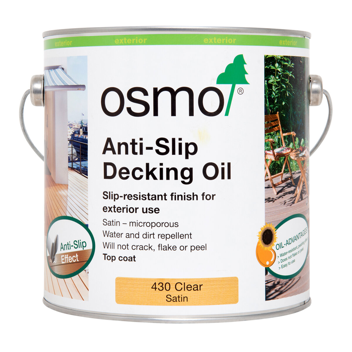 Anti-Slip Decking Oil 430 Clear