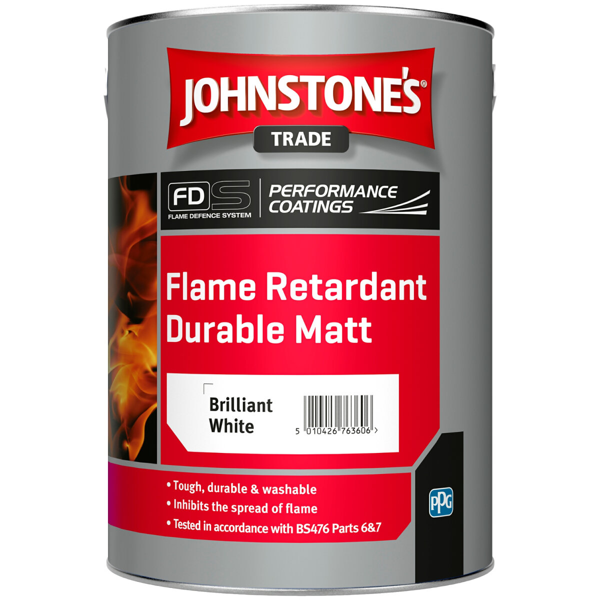 Flame Retard Durable Matt Brilliant White