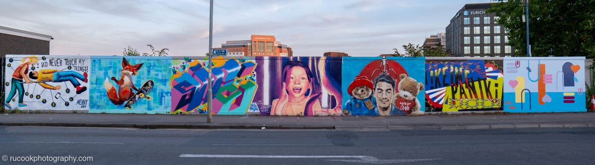 Swindon Paint Fest Transforms the Streets by Painting Elites!