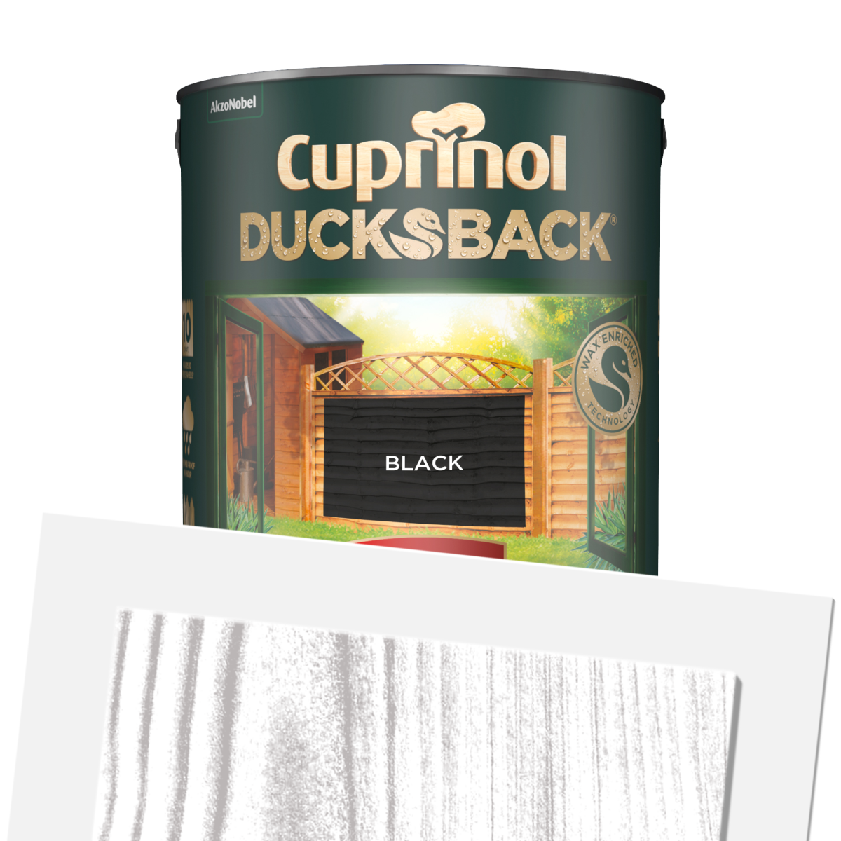 Cuprinol Ducksback Black 5L (PNG)