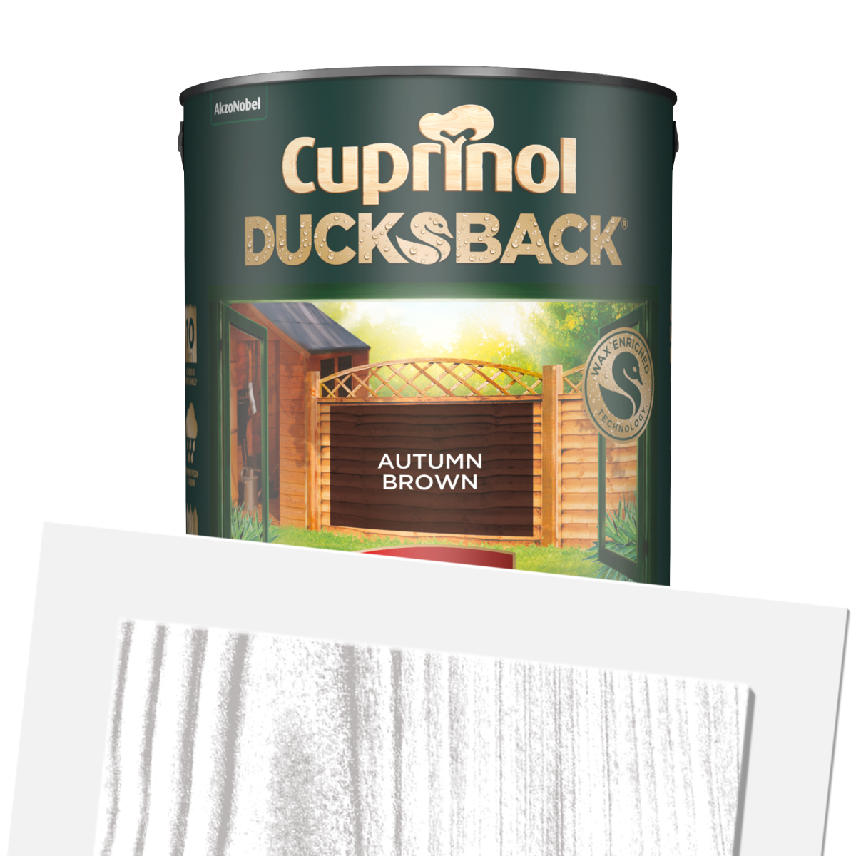 Cuprinol Ducksback Autumn Brown 5L (PNG)