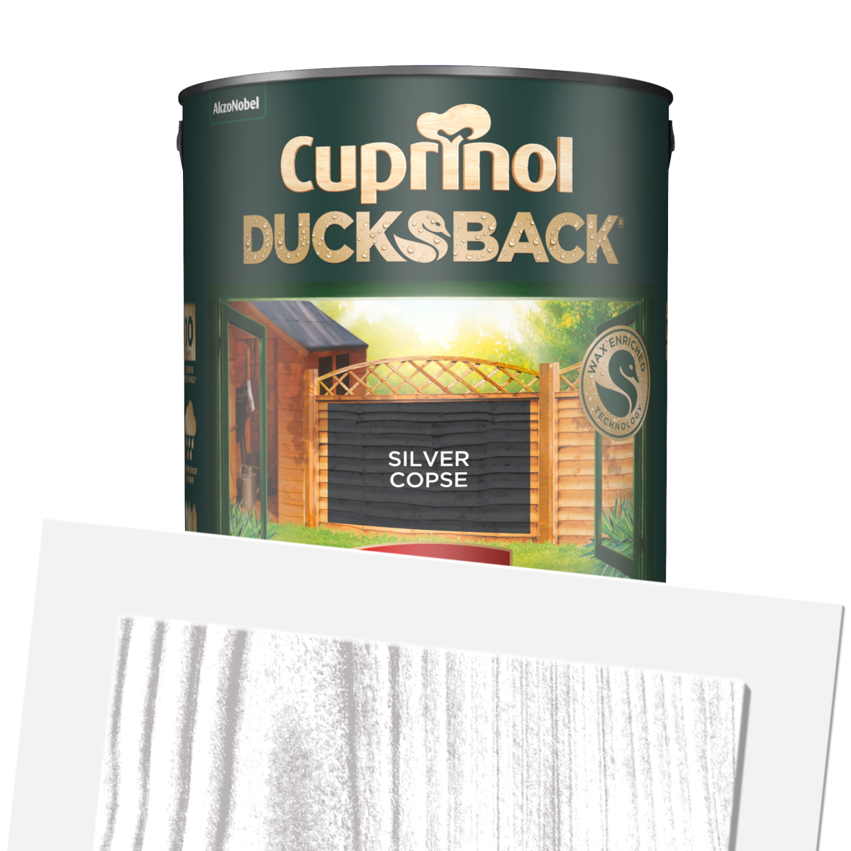 Cuprinol Ducksback Silver Copse 5L (PNG)