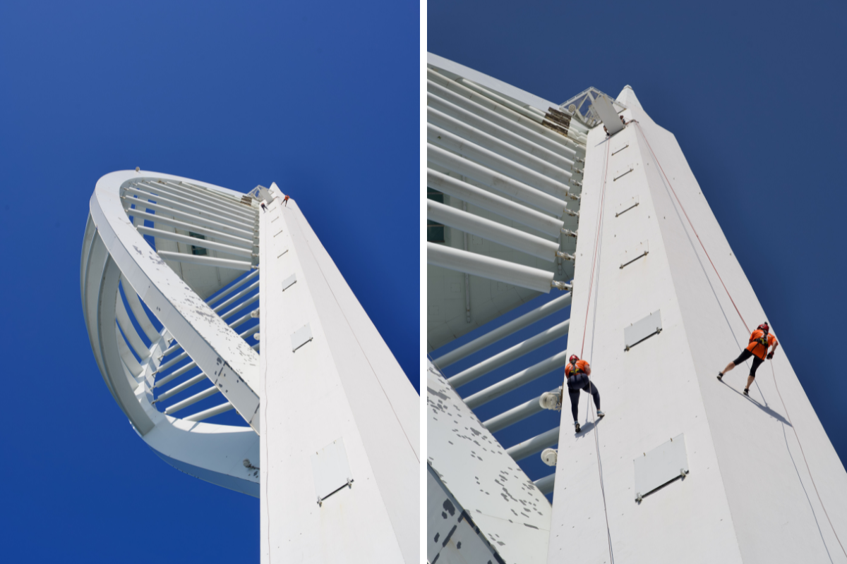 Hayley's Spinnaker Tower Climb