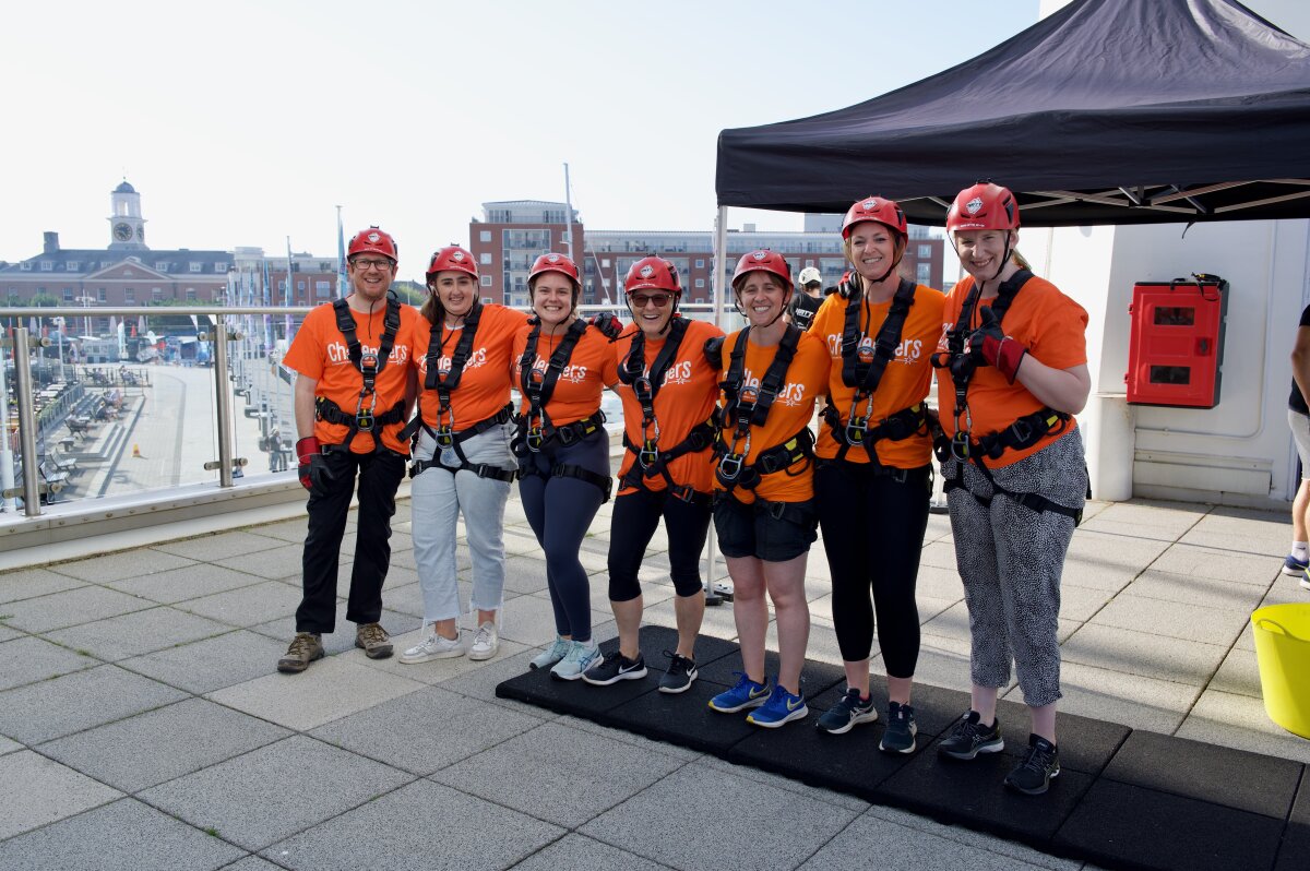 Hayley's Spinnaker Tower Climb