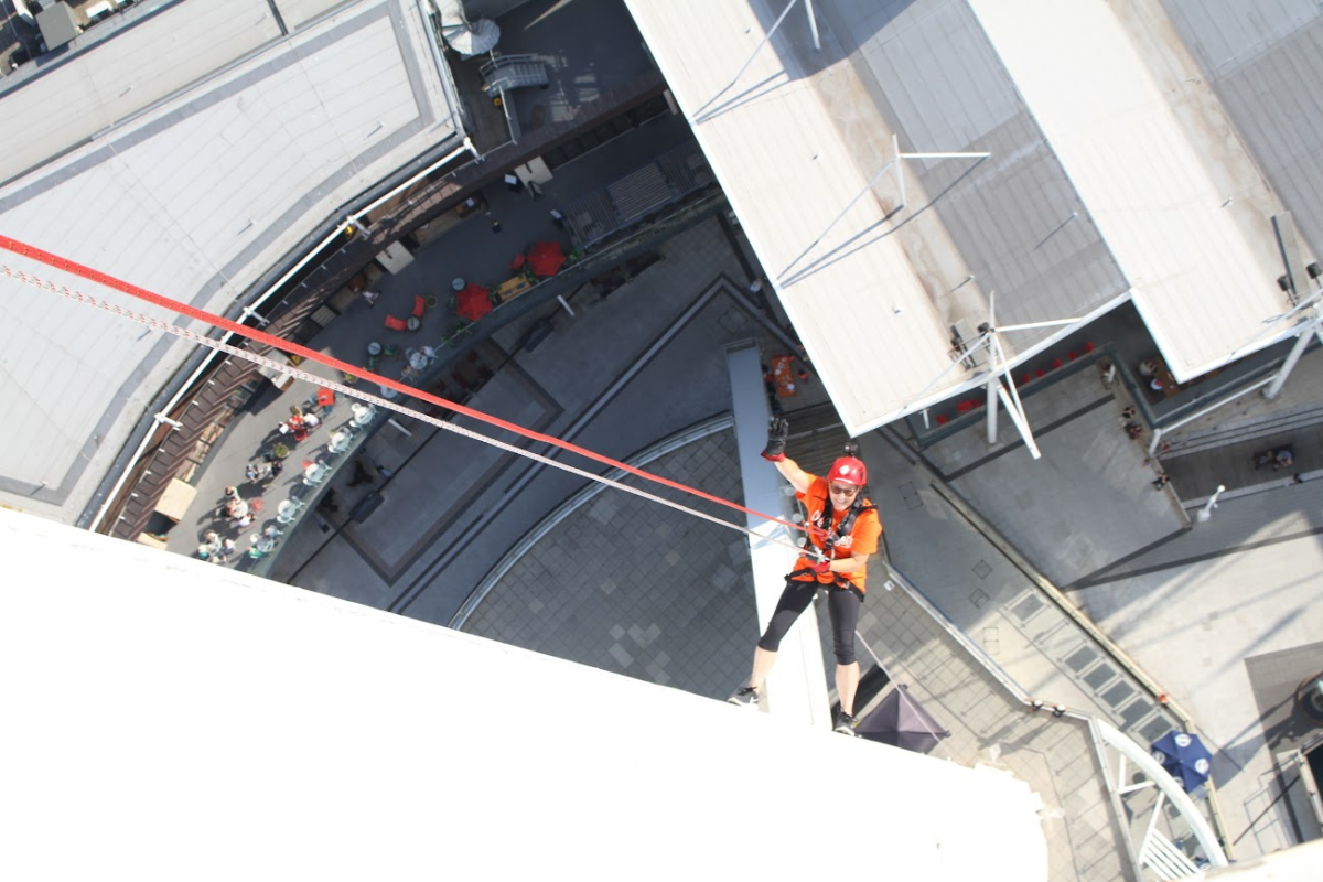 Hayley's Spinnaker Tower Climb