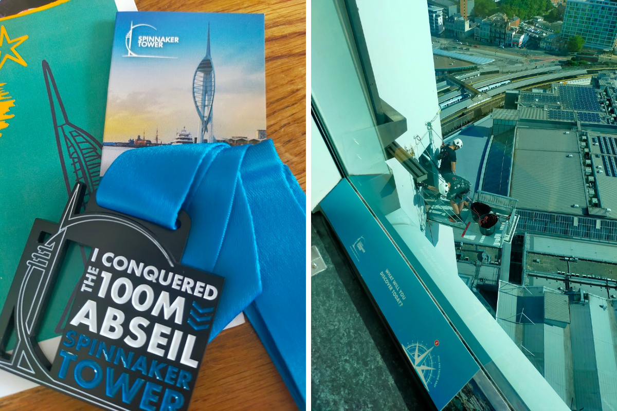 Hayley's Spinnaker Tower Climb