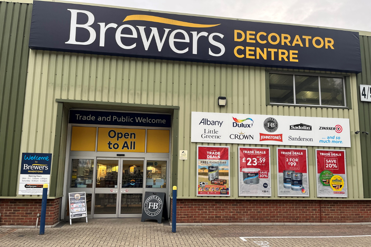 Brewers Maidstone store