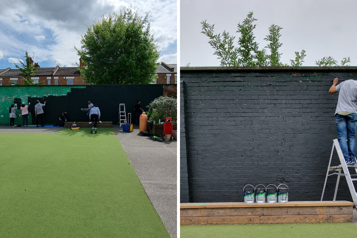 Albany Smooth Masonry Donated To School Mural