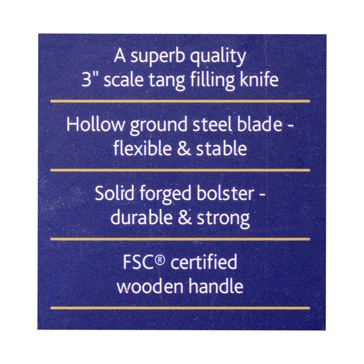 Perfection Flexible Filling Knife