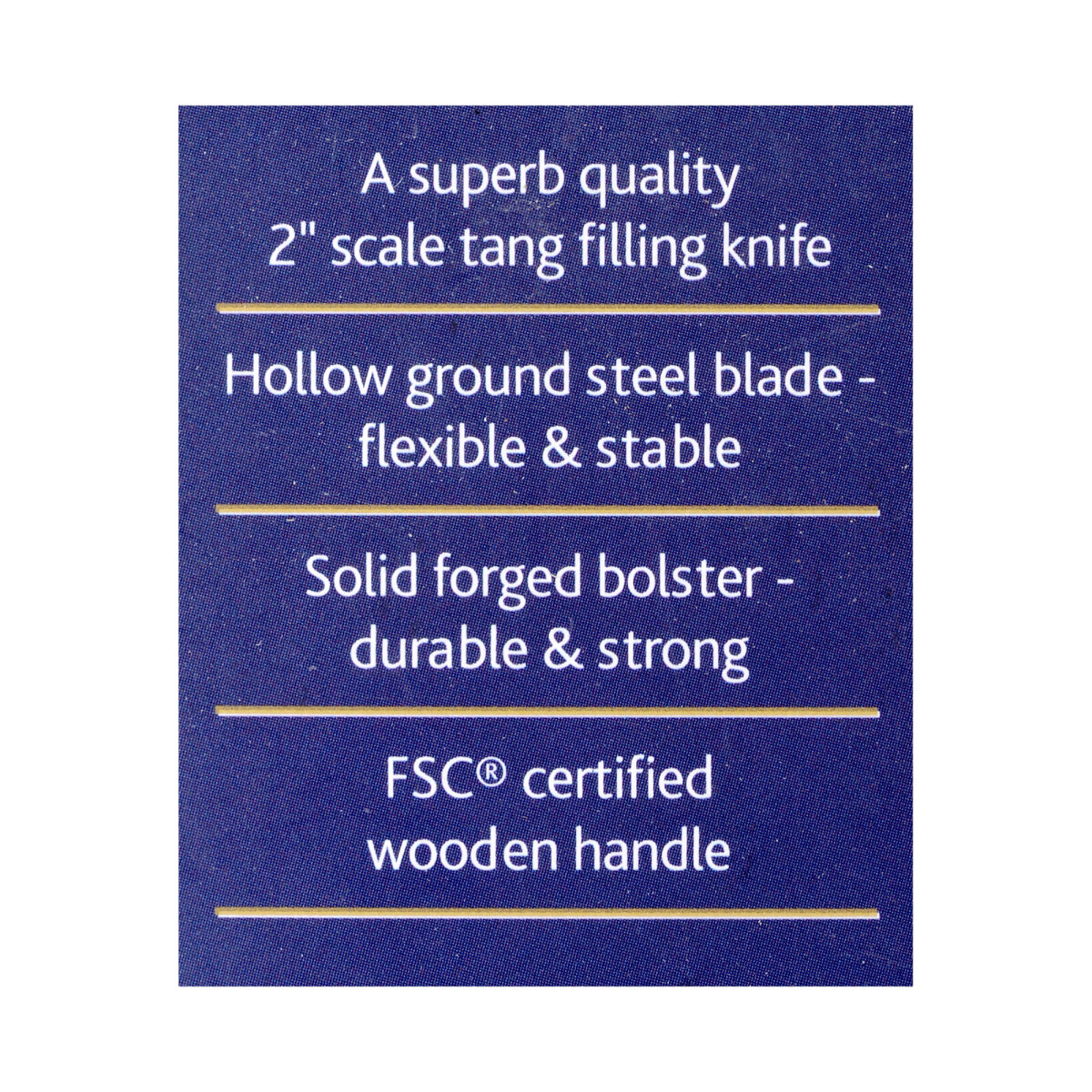 Perfection Flexible Filling Knife