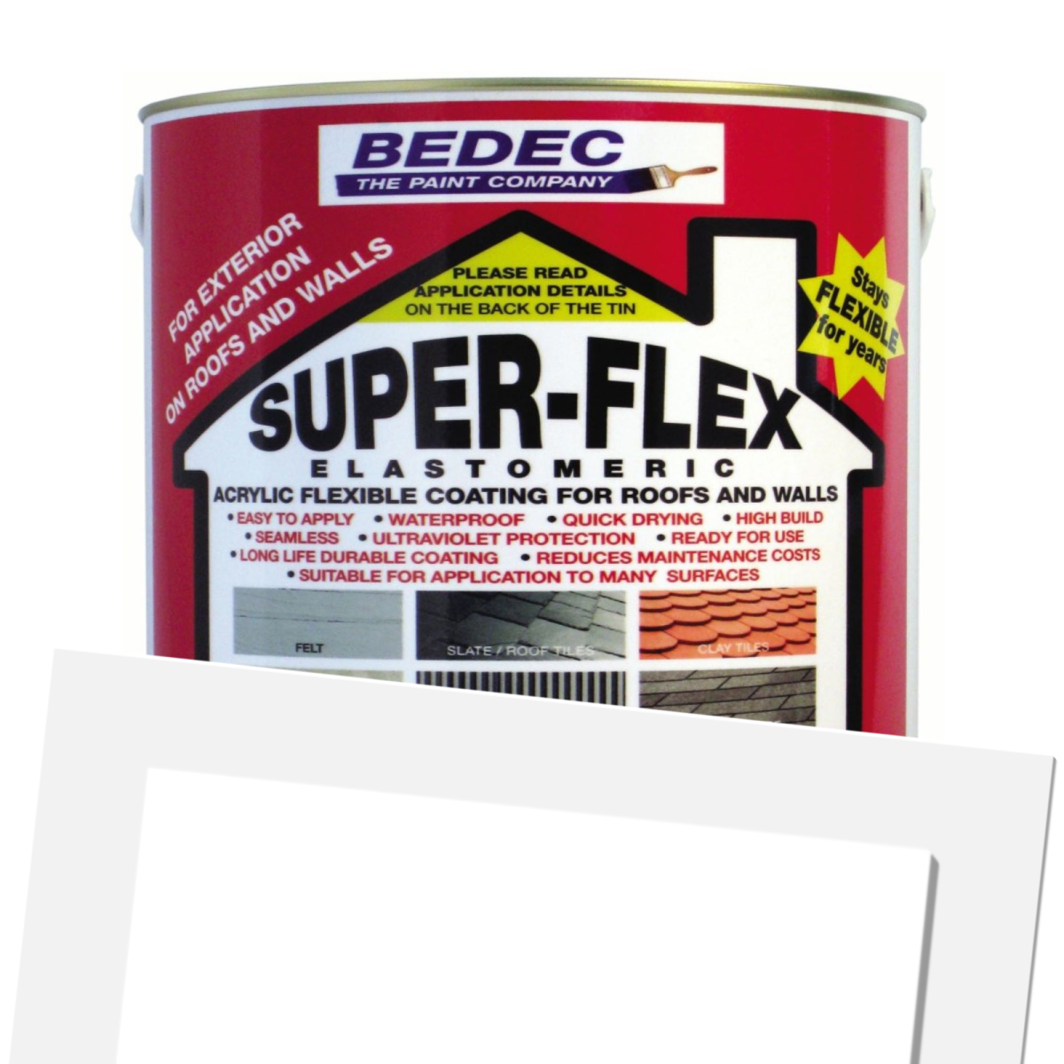Bedec Superflex Solar Reflective 2.5L (PNG)