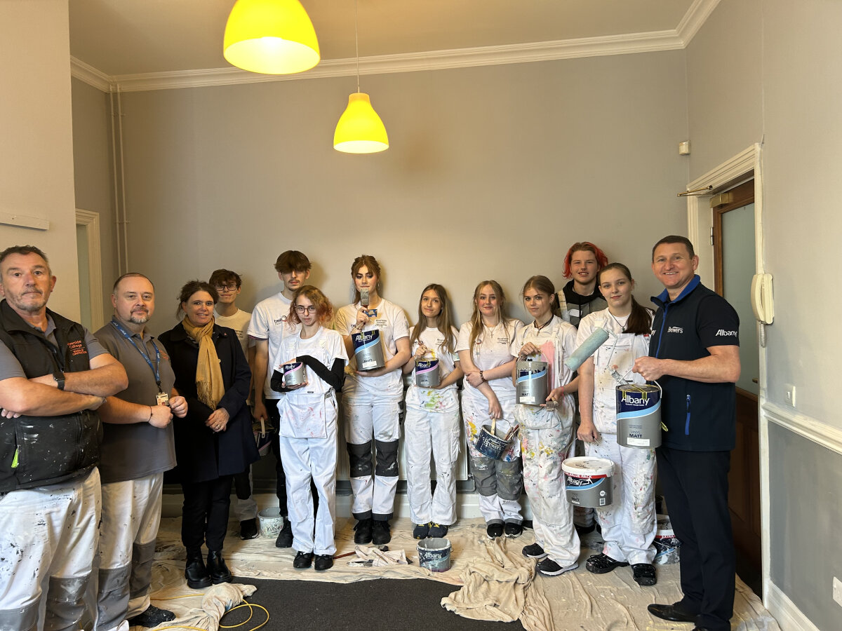 Riverside College Paint Donation