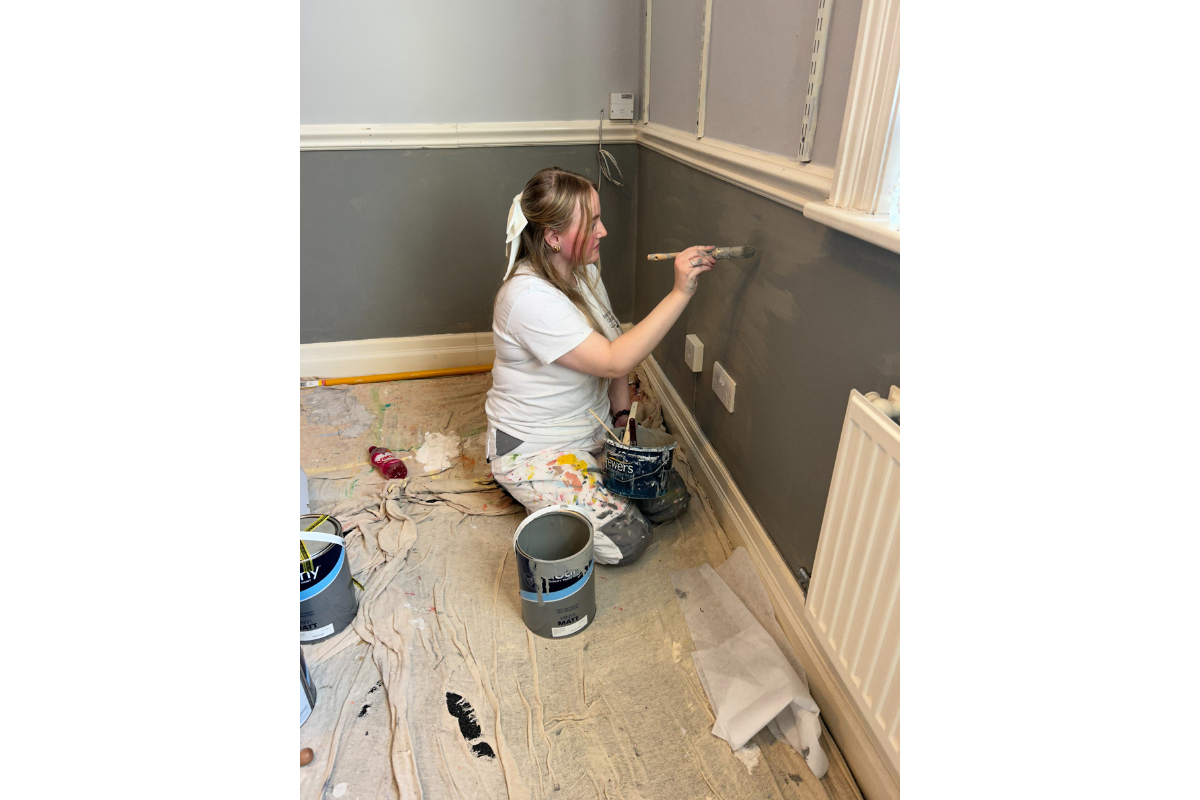 Riverside College Paint Donation