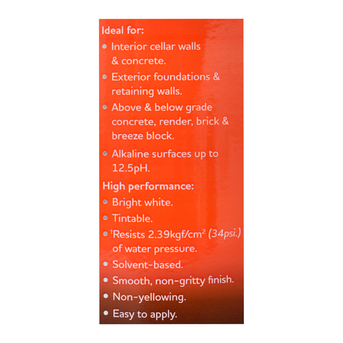 Watertite Water Proofing Paint