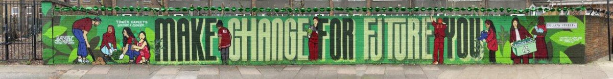 Albany English Leaf Is The Perfect Colour For Shadwell Mural