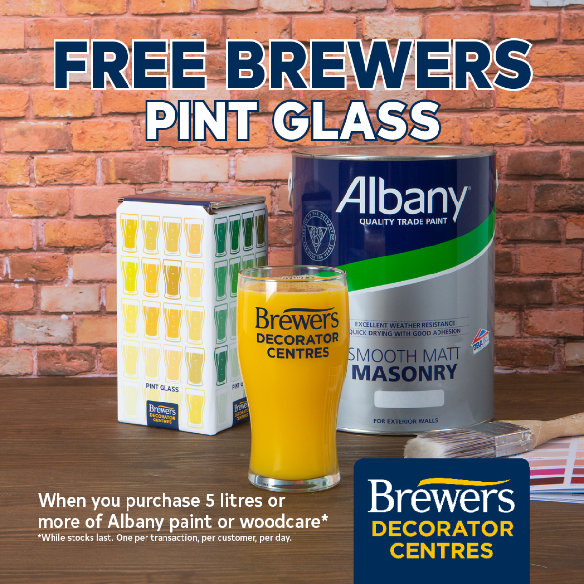 Free Pint Glass