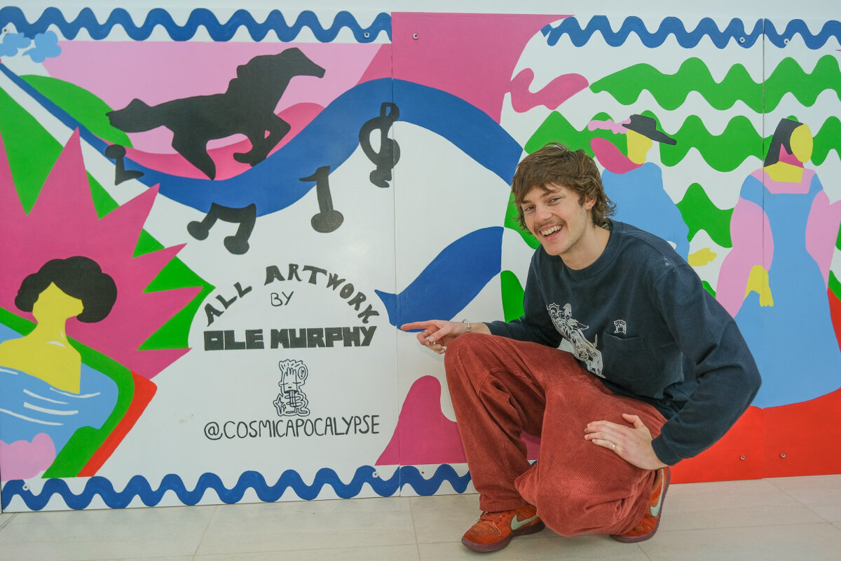 Check Out This Magnificent Mural From Ole Murphy!