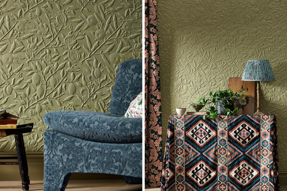 Lincrusta x Morris