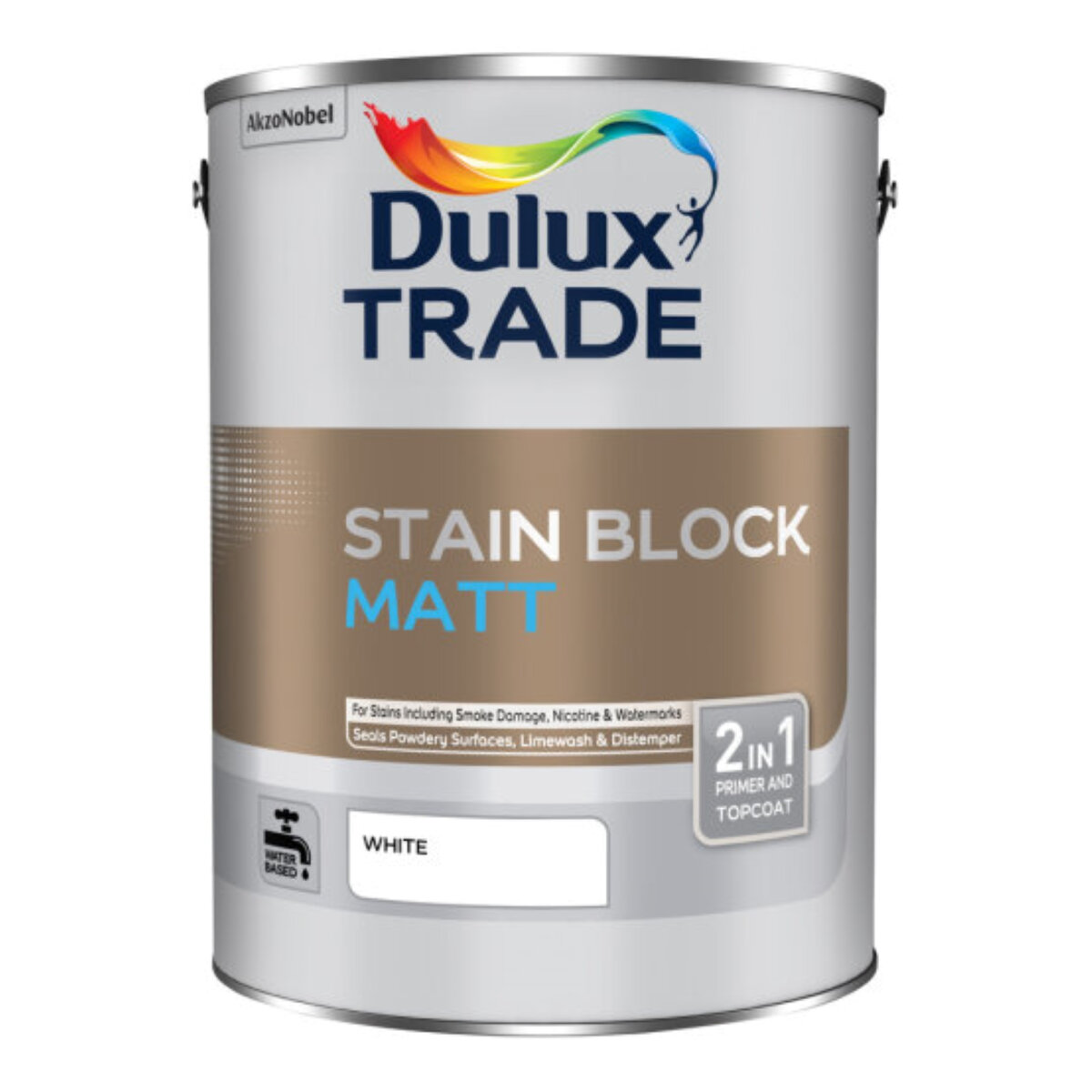 Stain Block Matt White