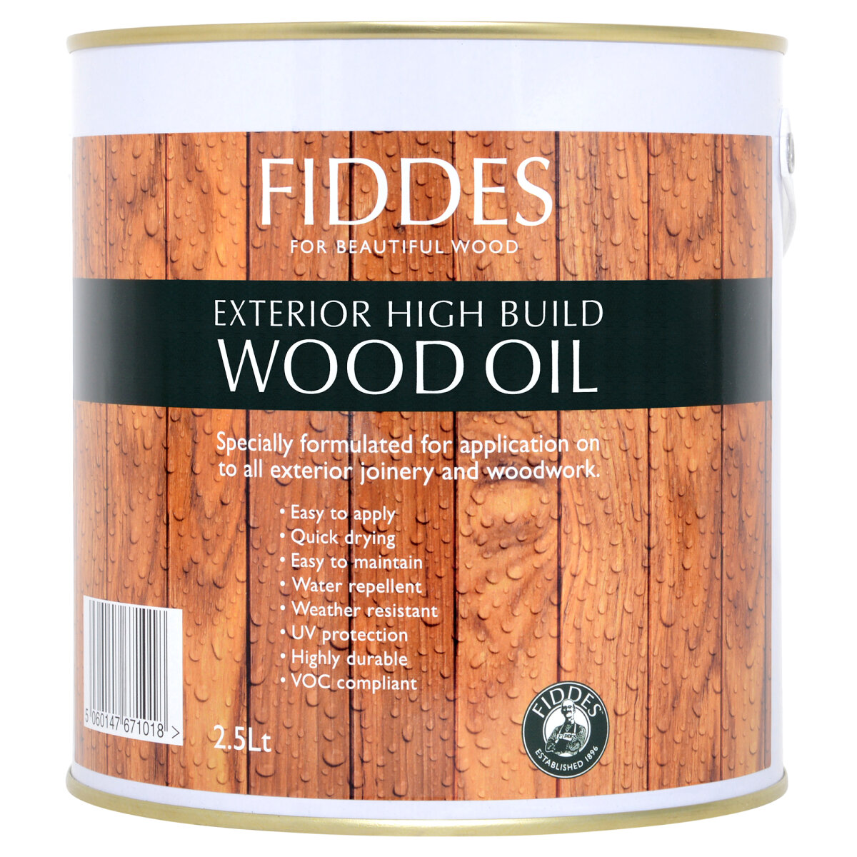 Exterior High Build Wood Oil