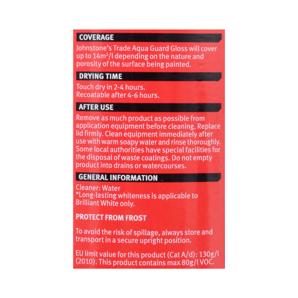 Aqua Guard Gloss Brilliant White