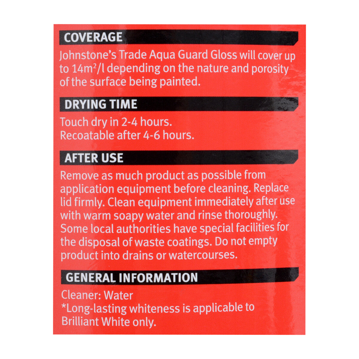 Aqua Guard Gloss Brilliant White