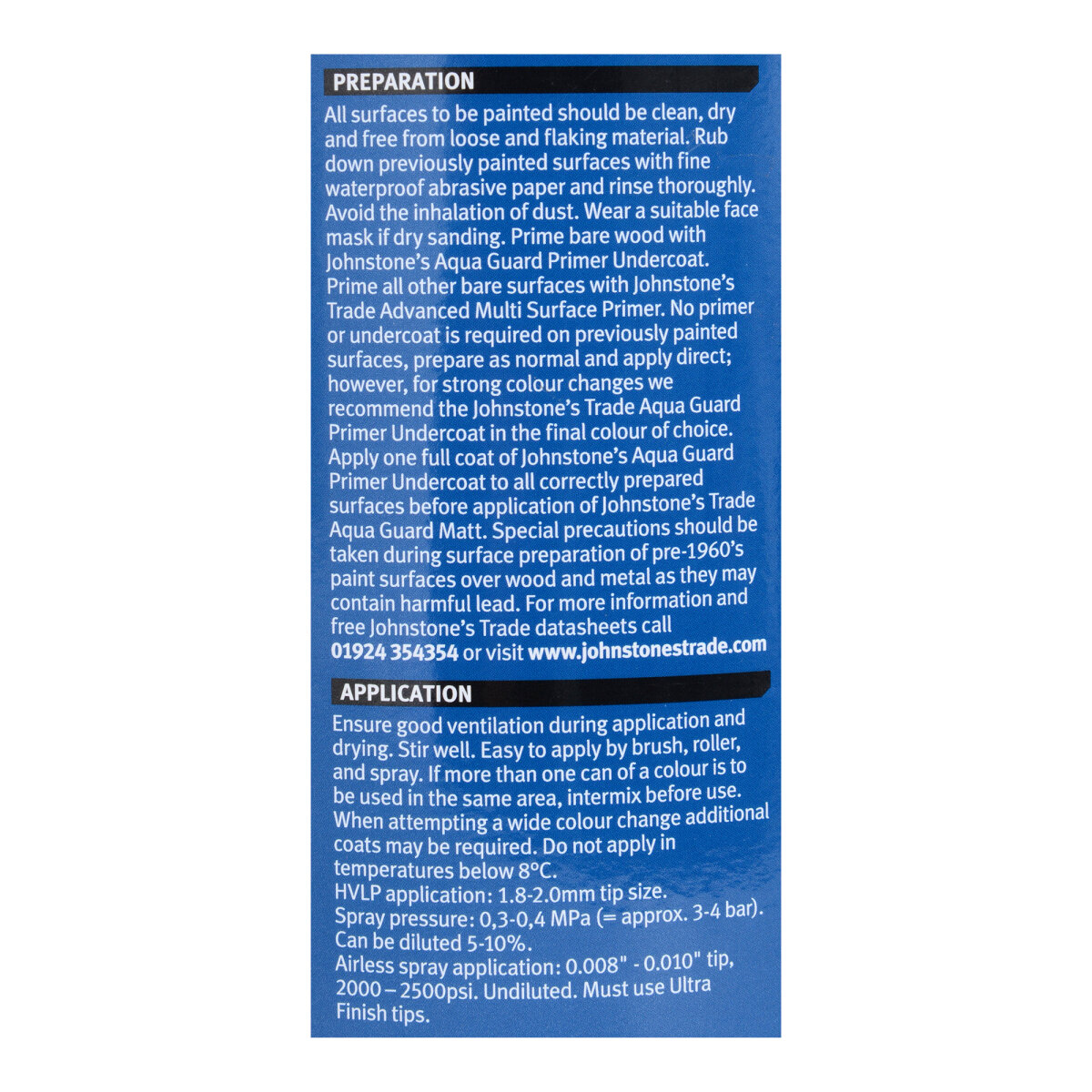 Aqua Guard Matt Brilliant White