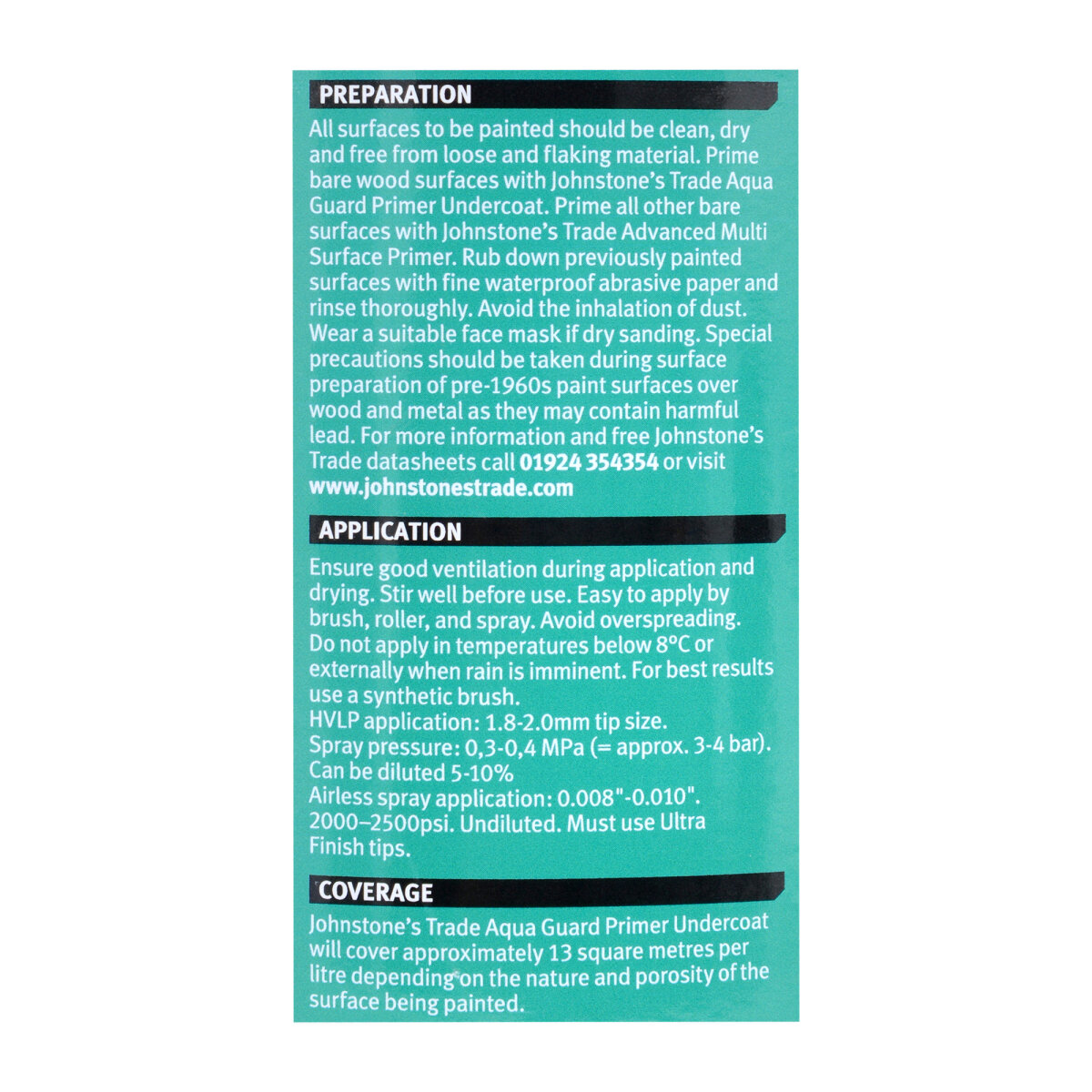 Aqua Guard Primer Undercoat Brilliant White