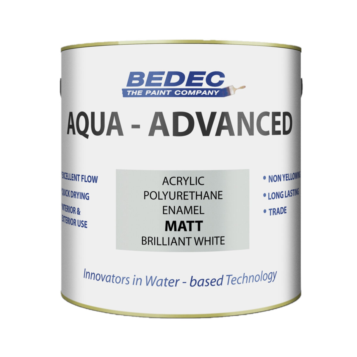 Aqua-Advanced Matt Brilliant White