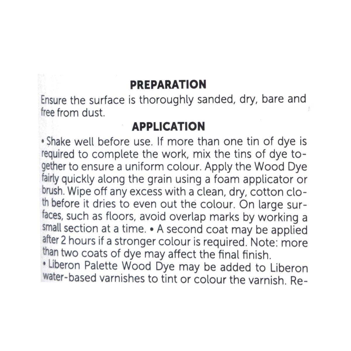 Palette Wood Dye