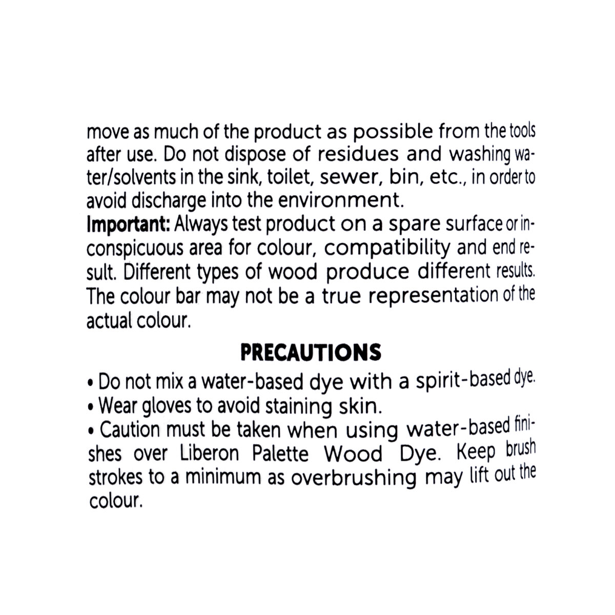 Palette Wood Dye