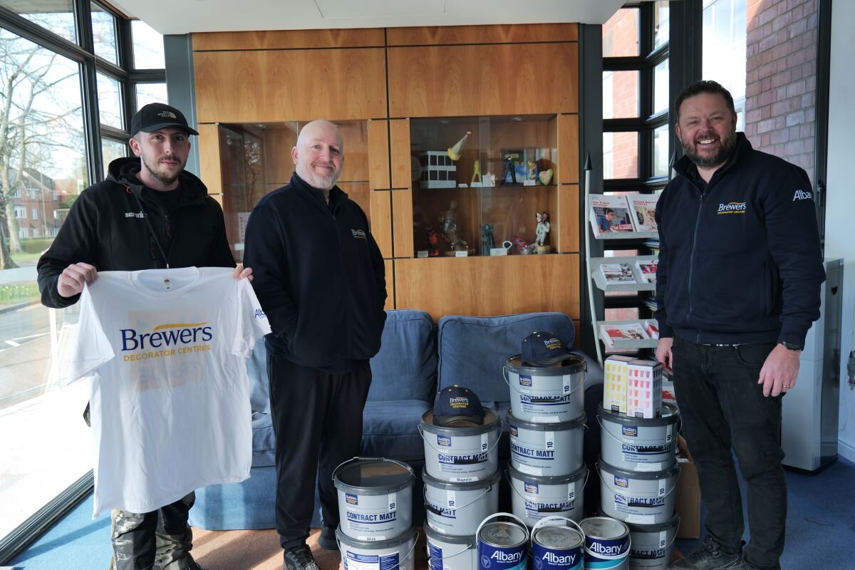 Brightening The Future Of Students: Brewers Minworth Supports Specialist College With Paint Donation