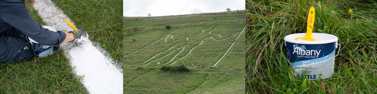 The Long Man In Sussex Will Receive Another Make Over This Spring!