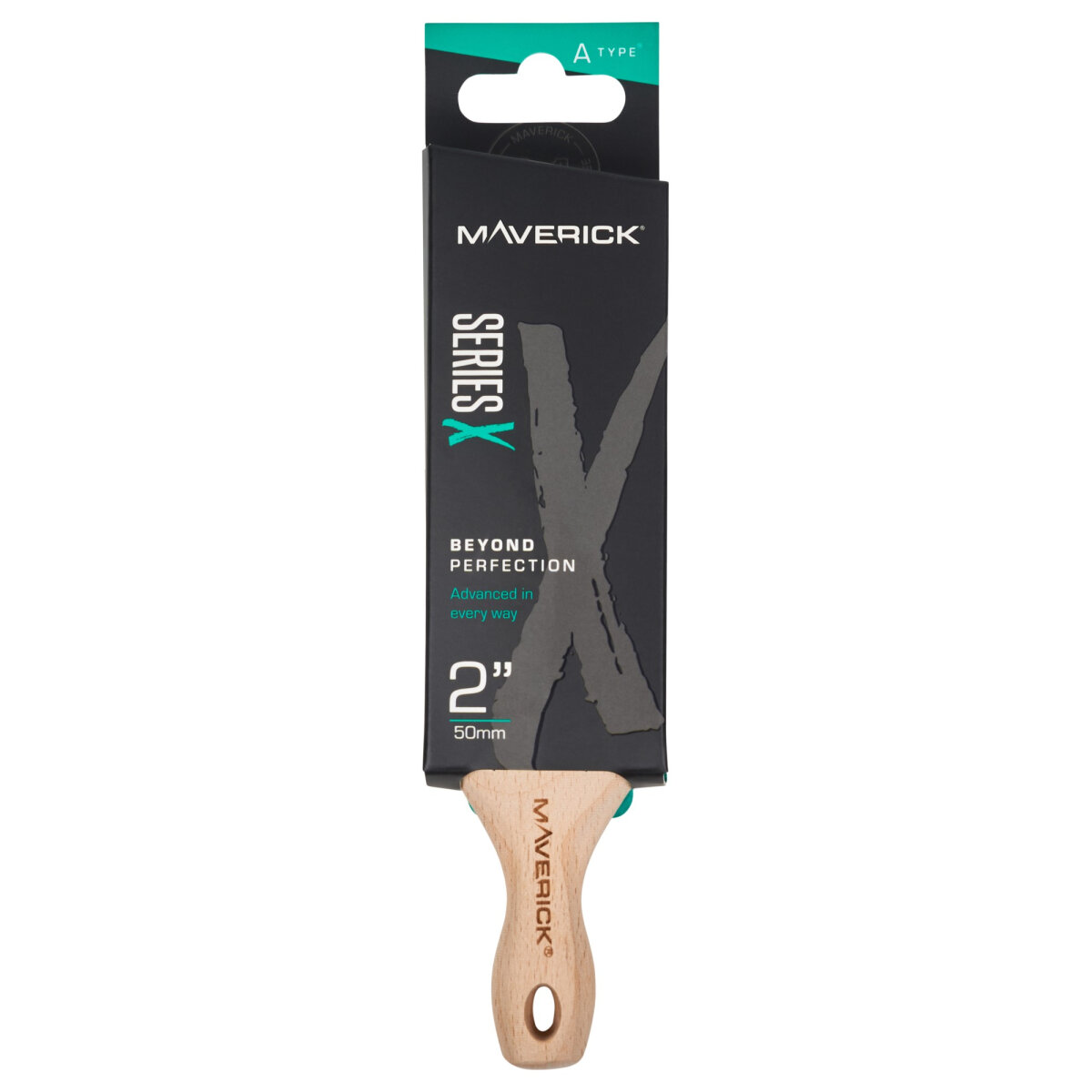 Maverick Series X Angled Stubby Paint Brush