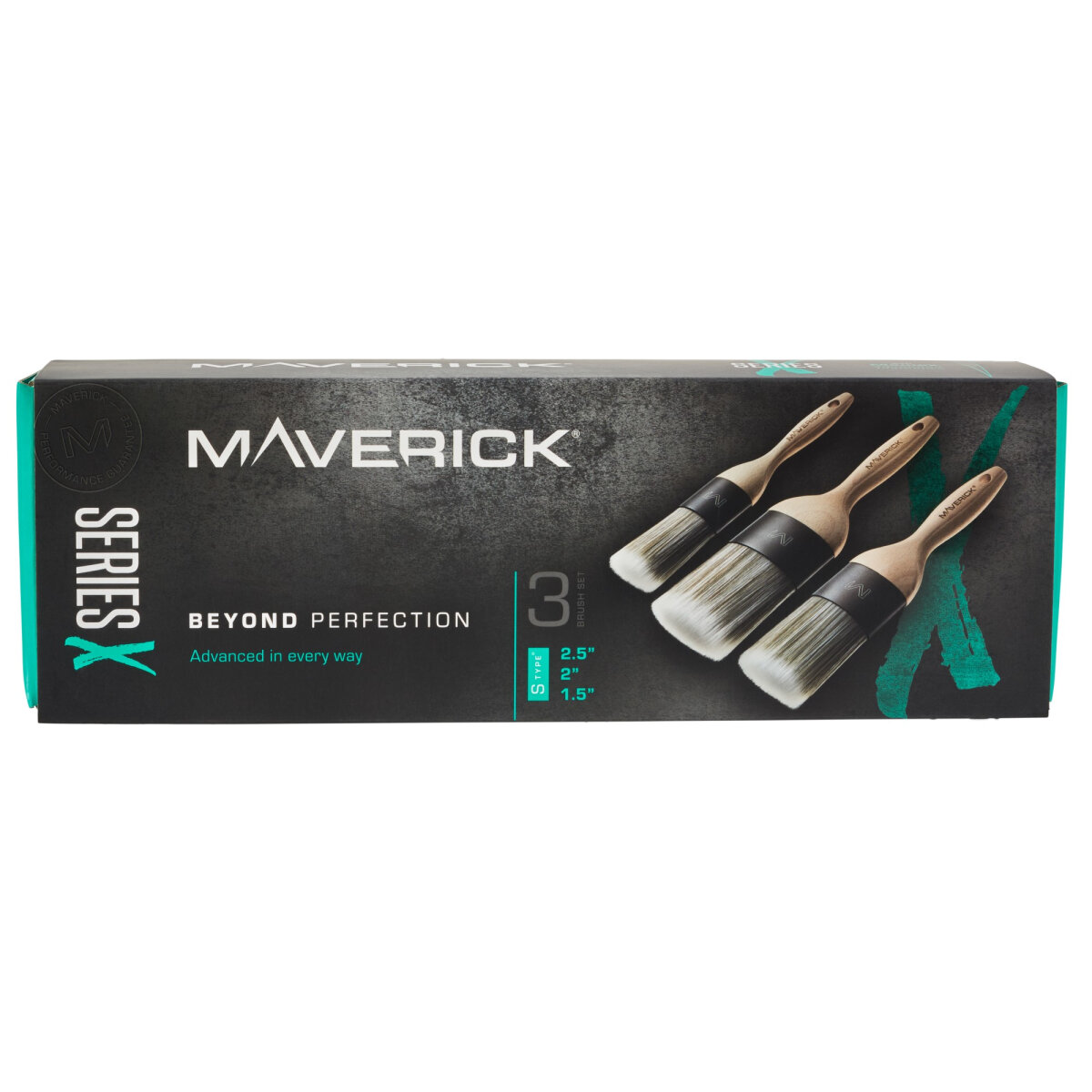 Maverick Series X Paint Brush (Set of 3)